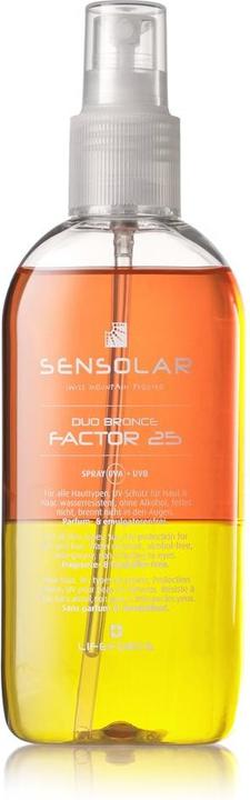 Actual product image Sensolar Sun protection (Sun spray, SPF 25, 200 ml, 229 g)