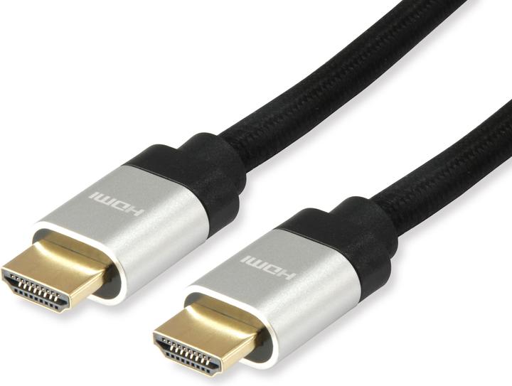 Actual product image equip HDMI UHS E.Gewebe -A St/St HDR sw (15 m, HDMI)
