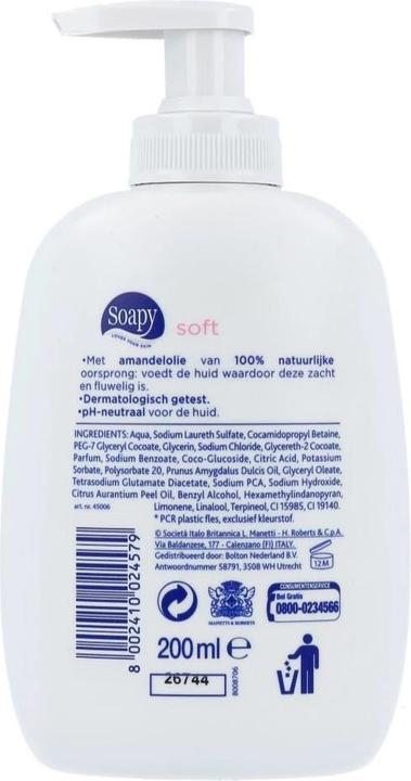 Actual product image Soapy Hand Soap Soft Pump By (Liquid soap)