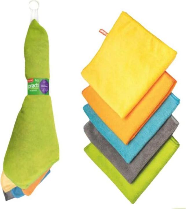 Produktbild Paclan Practi Mikrofaser 5 Stück Mixfarben 36 x 36 cm (5 Stk.)
