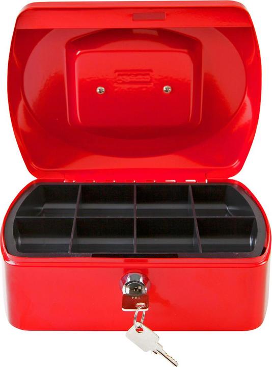 Productafbeelding Idena Geldkistje 8" 205x160x90mm, rood