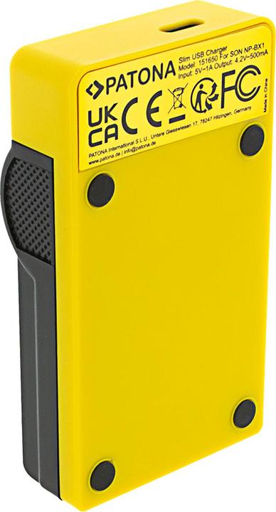 Actual product image Patona Micro USB Charger for Sony NP-BX1 (Camera battery charger)