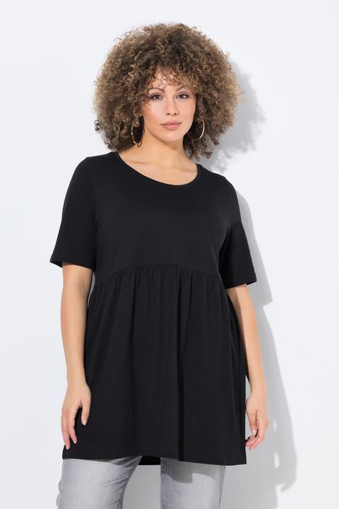 Produktbild Ulla Popken T-Shirt, A-Linie, elastische Naht, Rundhals, Halbarm (46, 48)