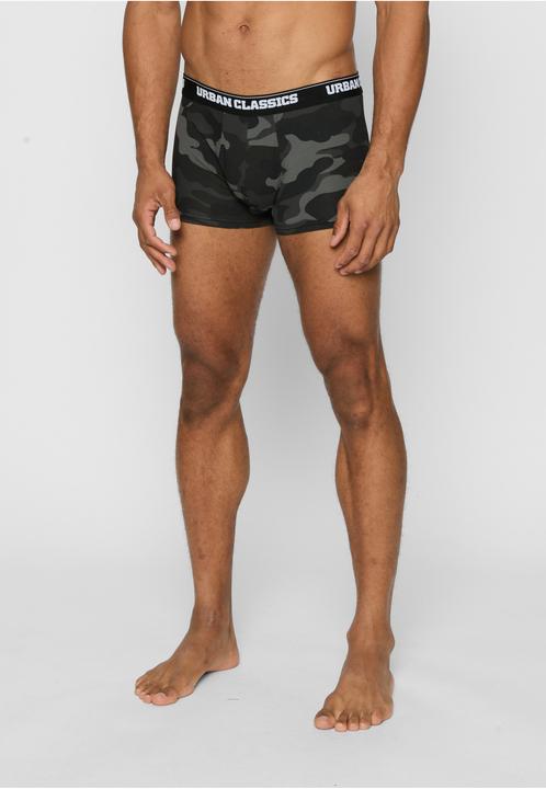 Actual product image Urban Classics 2-Pack Camo Boxer Shorts (L, pack of 2)