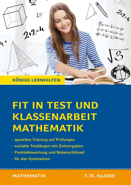 Immagine prodotto Fit in Test und Klassenarbeit Mathematik 7./8. Klasse Gymnasium (Tedesco, Christine Kestler, 2015)