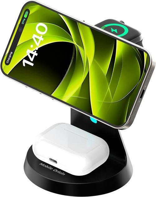 Produktbild Mobile Origin 3in1 Wireless Magnetic Stand PW9 (25 W)