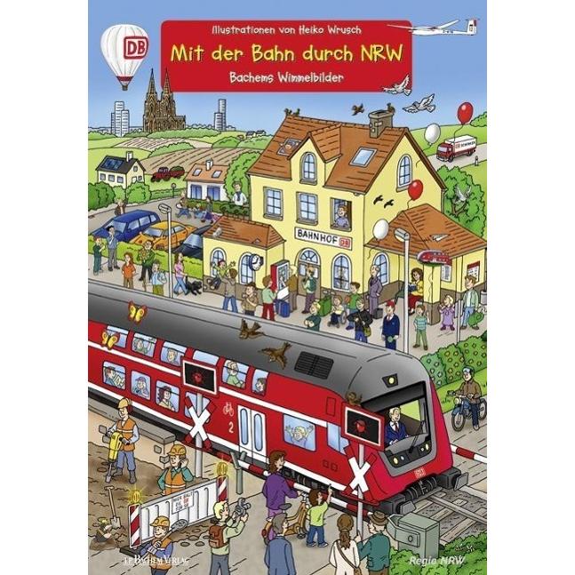 Mit der Bahn durch NRW, Kinderbücher von Heiko Wrusch