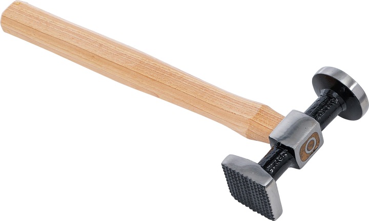 Actual product image BGS Body Hammer round, flat Head / square, flat Head (660 g)