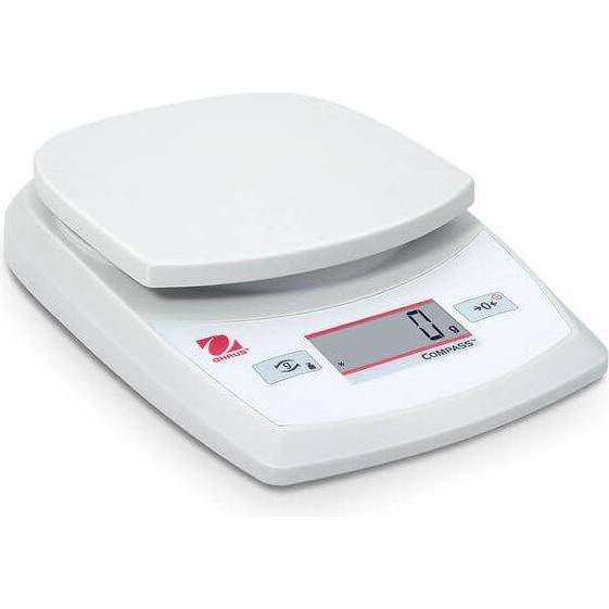 Ohaus Tragbare Waage Compass™ CR CR2200, Küchenwaage, Weiss