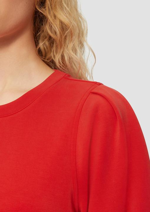 Actual product image S.Oliver Sweatshirt Scuba-Sweatshirt mit Faltendetails (46)
