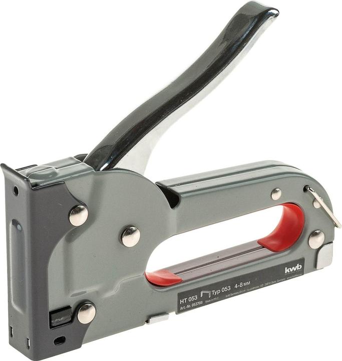 Actual product image kwb 053708 Hand tacker Staple type 53F Staple length 4 - 8 mm