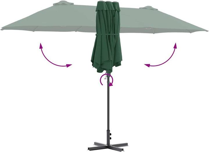 Immagine prodotto vidaXL Garten-Sonnenschirm (1.97 m)