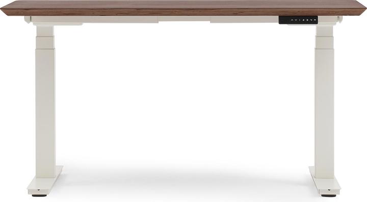 Image du produit Oakywood Pupitre en bois avec réglage de la hauteur - Plaqué - Plaqué noyer / 120x60 / Blanc - Oakywo