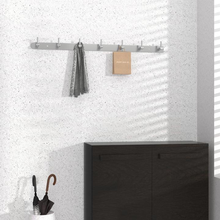 Produktbild Intirilife Garderobenleiste mit 7 Haken