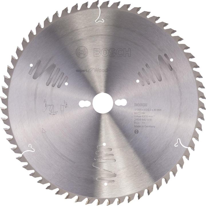 Actual product image Bosch Professional Zubehör Circular saw blade Expert for Wood, 300 x 30 x 3.2 mm, 60