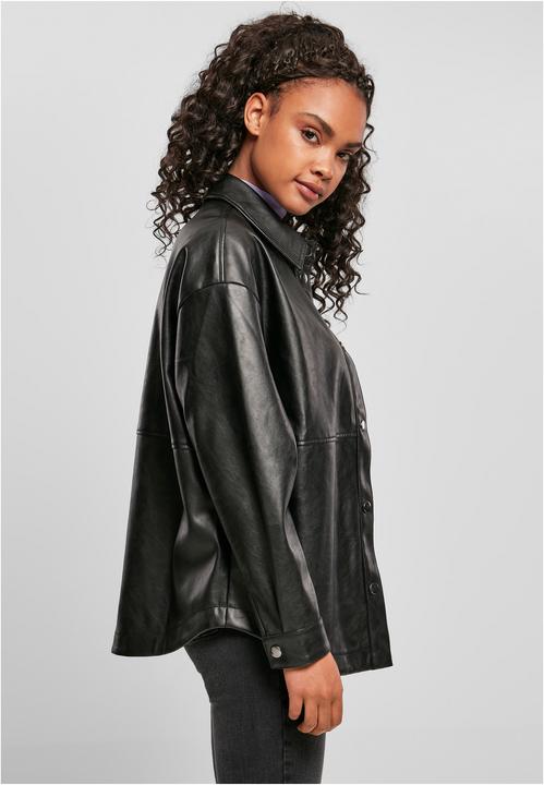 Immagine prodotto Urban Classics Maglietta da donna in finta pelle (L)