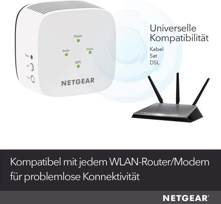 Actual product image Netgear EX3110 (450 Mbit/s, 300 Mbit/s)