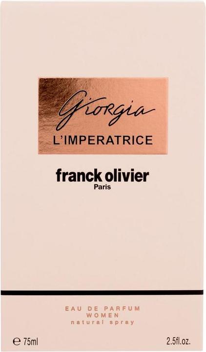 Actual product image Franck Olivier Giorgio L’imperatrice by Eau de Parfum Spray 75 ml (Eau de parfum, 75 ml)