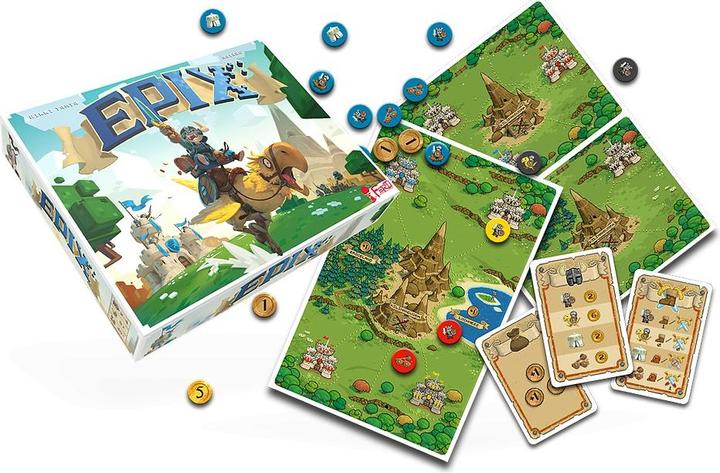 Productafbeelding FG067 - Epix, bordspel, voor 2-4 spelers, vanaf 10 jaar (Duits, 2 - 4 Spelers)