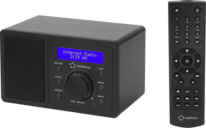 Actual product image Renkforce Internet radio (Web radio, Bluetooth, Wi-Fi)