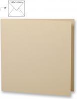 Produktbild Rayher Karte quadr., doppelt, FSC Mix Credit, kaschmir (5 Stk.)