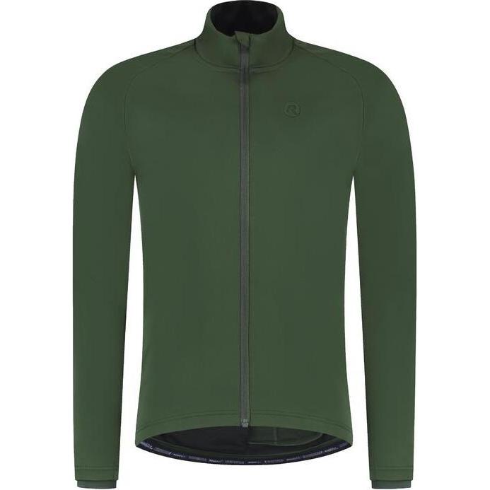 Rogelli, Giacca da ciclismo, ESSENTIAL II winter jacket green 5XL (5XL), Verde, 5XL