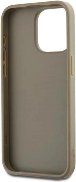 Actual product image DKNY DKHCP15XPBSWSE iPhone 15 Pro Max 6.7" beżowy/beige hardcase Wrist Strap Stock Logo (Apple iPhone 15 Pro Max)