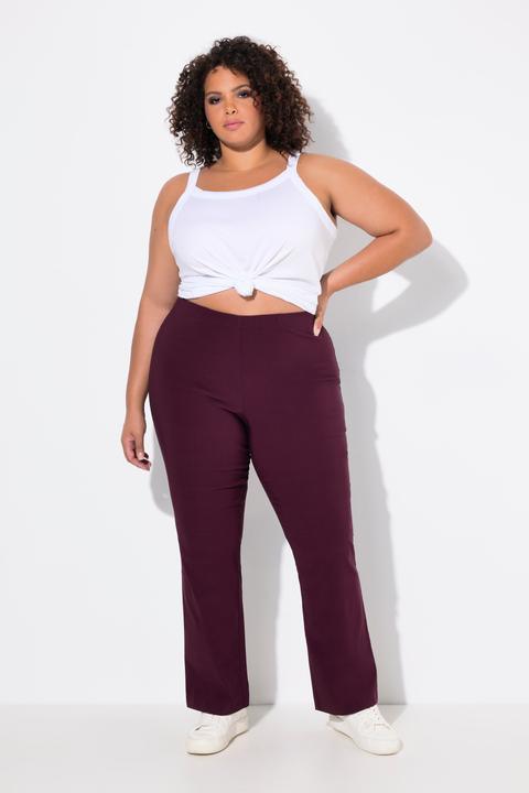 Produktbild Ulla Popken Thermo-Bengalinhose, Slim Fit, warm, Elastikbund (50)