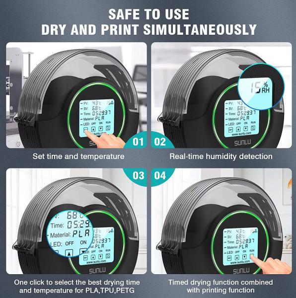 Actual product image Sunlu FilaDryer S2 (Accessories)