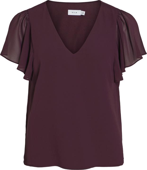 Produktbild Vila Kurzärmeliges Top mit V-Ausschnitt (40)
