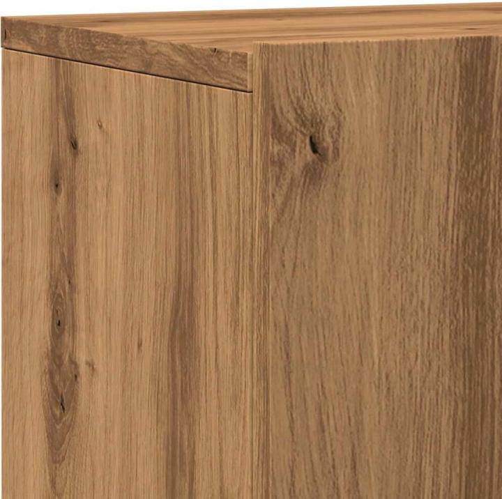 Actual product image vidaXL TV wall units 2 pcs. (30 x 30 x 41 cm)