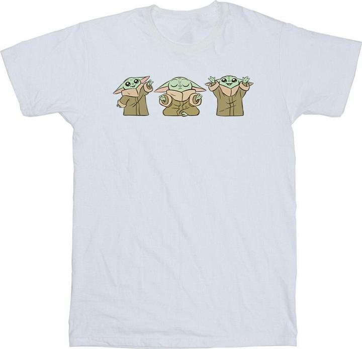 Star Wars The Mandalorian Grogu Poses TShirt (L)