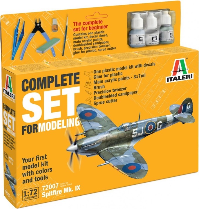 Actual product image 1:72 Spitfire MK.IX