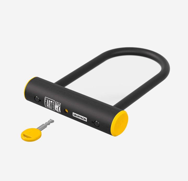 Produktbild Decathlon Fahrradschloss Bügelschloss D 900M ART2 + Kabel