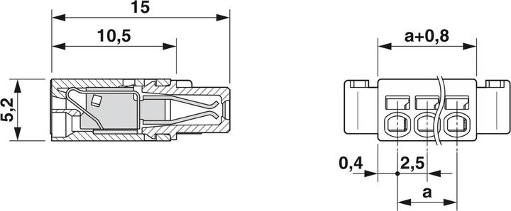 Image du produit Phoenix Contact Connecteur pour circuits imprimés