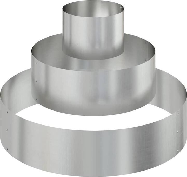 Produktbild vidaXL Metallpflanzgefäss