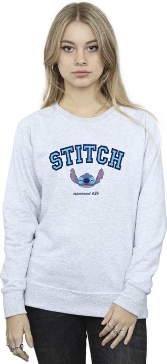 Actual product image Disney Womens/Ladies Lilo And Stitch Collegial Sweatshirt (L)