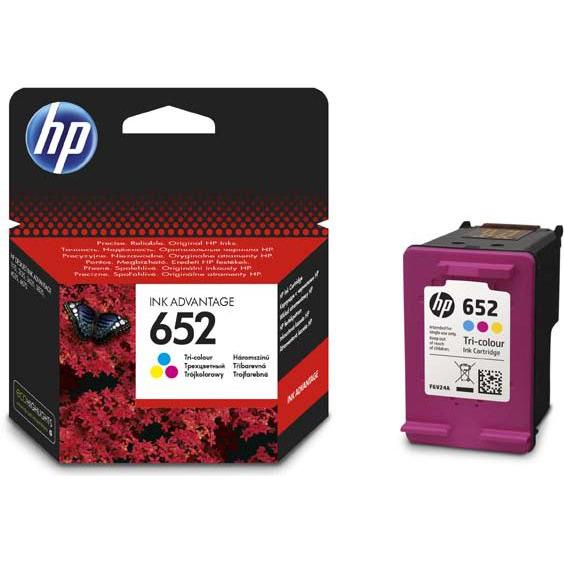 HP, Cartucce, Tusz 652 a colori (F6V24AE) (Color)