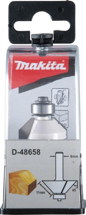 Image du produit Makita Chanfrein / Fraise à profiler avec roulement