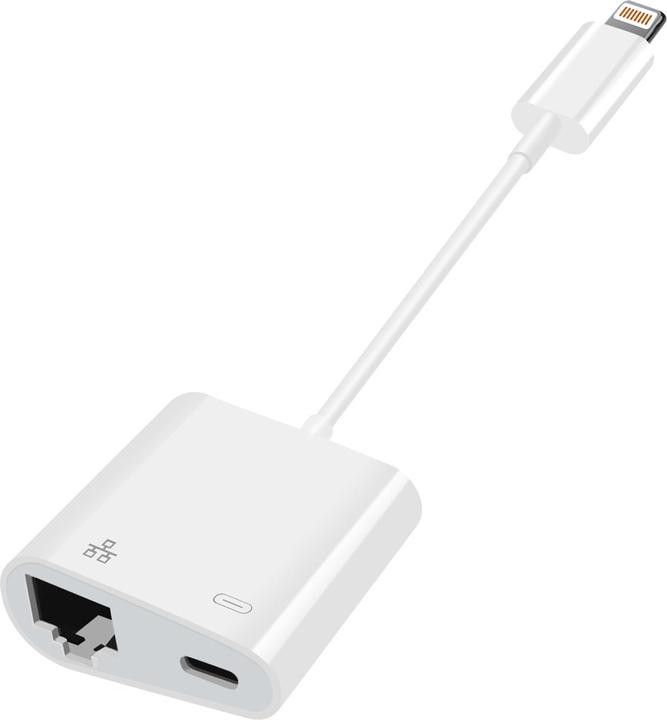 Image du produit Avizar ADA-1035-IP5, Adaptateur Lightning > RJ45 + Lightning (Lightning, RJ45)