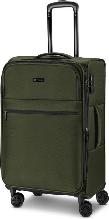 Image du produit Bugatti Valencia Soft 4 Rollen Trolley M 64.5 cm mit Dehnfalte (57 l)