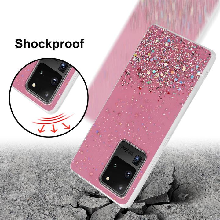 Produktbild Cadorabo TPU Cover funkelnder Glitter (Samsung Galaxy S20 Ultra)