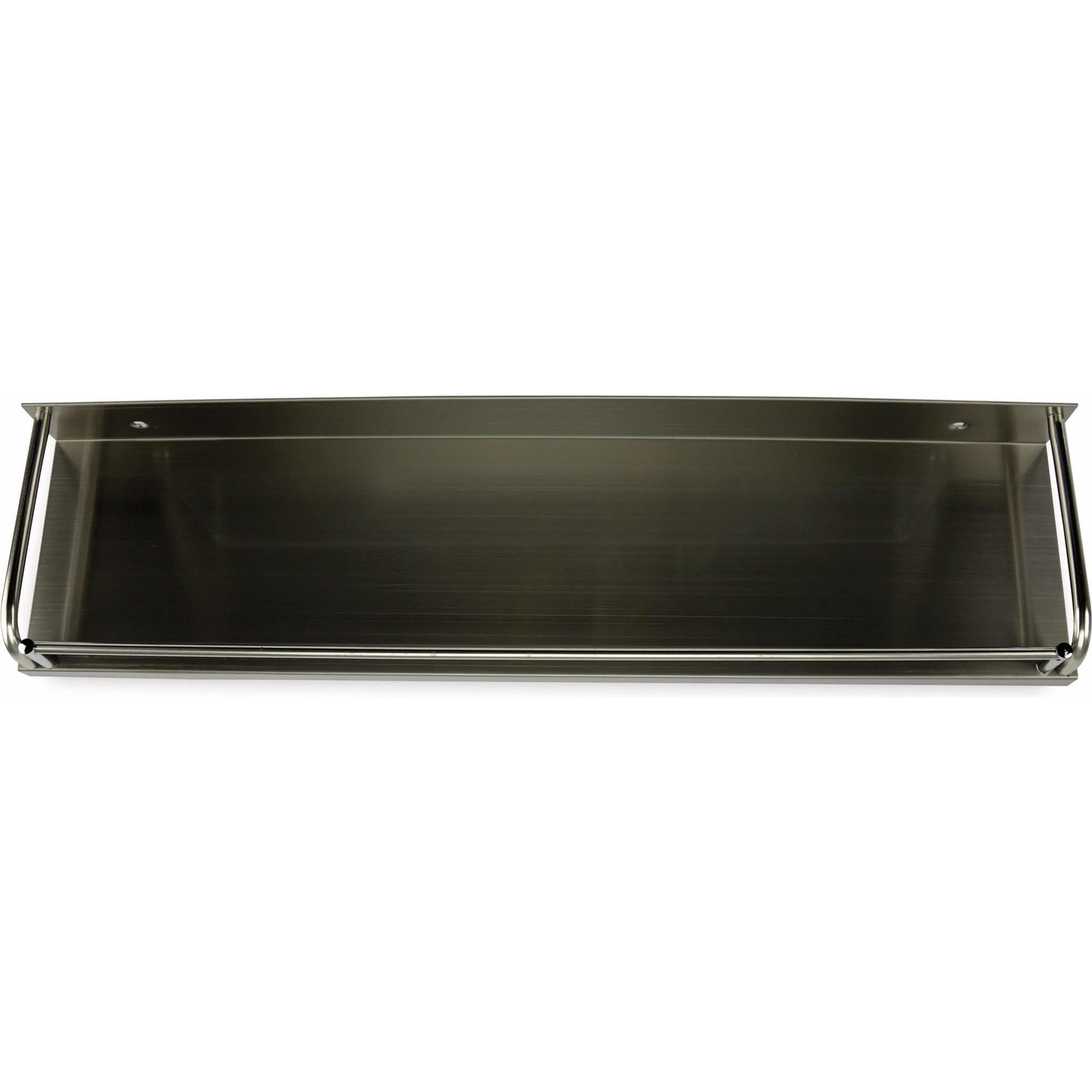 Eneroid Küchenregal, Gewürzboard, 50 cm, Edelstahl gebürstet, Küchen Organizer, Silber