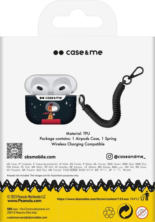 Immagine prodotto SBS Custodia Peanuts Airpods 3 Snoopy Astronauta (Manicotto per cuffie)