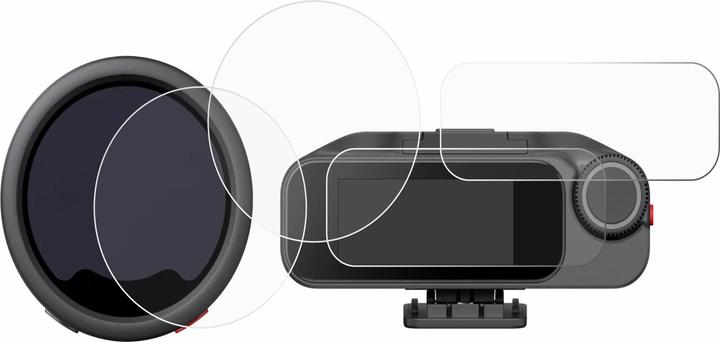Produktbild ScreenLeaf Schutzfolie für Insta360 Mic Pro TX + RX nachhaltiger Displayschutz Display Schutz Folie Klar