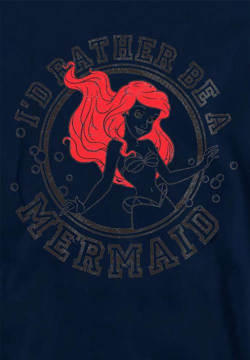 Produktbild The Little Mermaid I'd Rather Be A Mermaid Kapuzenpullover (116)