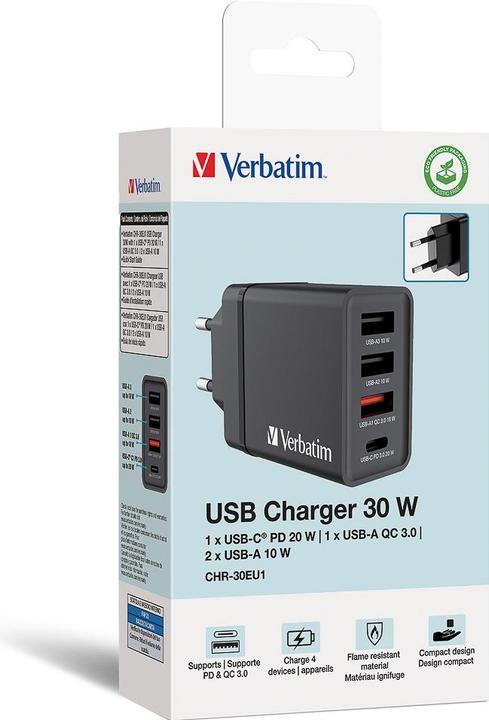 Produktbild Verbatim Charger (30 W)