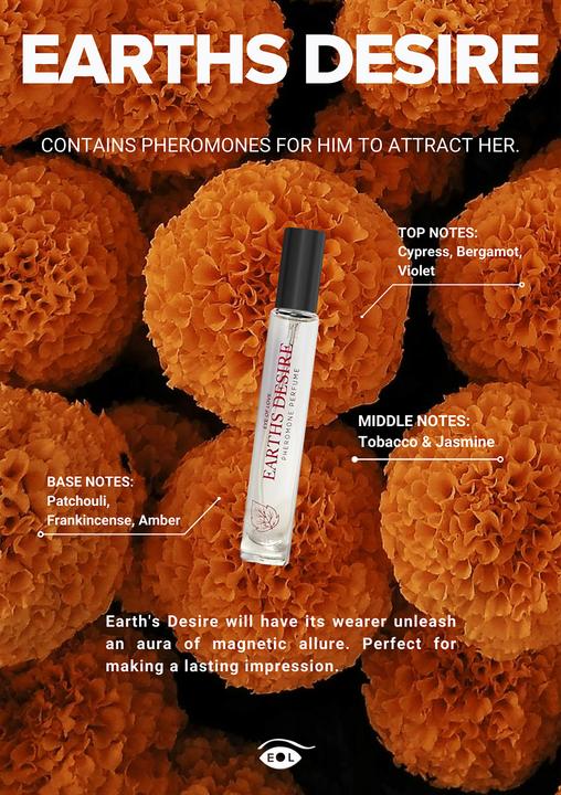 Image du produit Eye of Love Bloom Pheromone Perfume Attract Her 10ml Earth Desire (Eau de toilette, 10 ml)