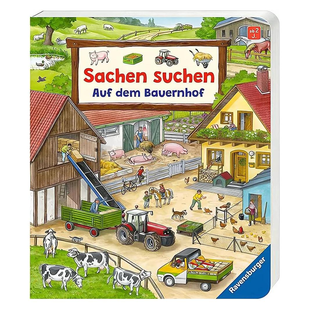 Ravensburger Sachen Suchen Auf Dem Bauernhof, Kinderboeken Van Anne Suess, Susanne Gernhäuser