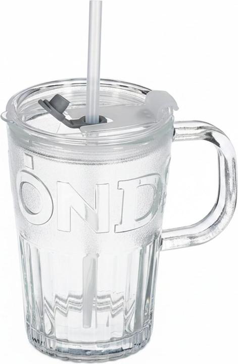 Produktbild Relaxdays 2x Trinkgläser (0.45 l, 2x)